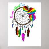 Dream Without Fear - LGBTQ+ Dream Catcher ポスター (正面)