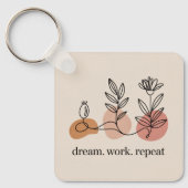 Dream. Work. Repeat キーホルダー (正面)