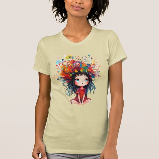 DreamBloom：あなたの心を彩る Tシャツ (正面)