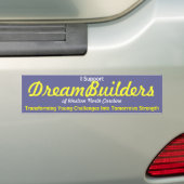 DreamBuilders、 バンパーステッカー (車上)