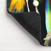 Dreamcatcherおよび羽 マウスパッド (コーナー)