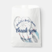 Dreamcatcherかわいらし Boho Baby Showerありがとう フェイバーバッグ (正面)