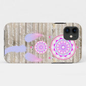 Dreamcatcherのガーリーな木製のパステルカラー Case-Mate iPhoneケース (裏面(横))