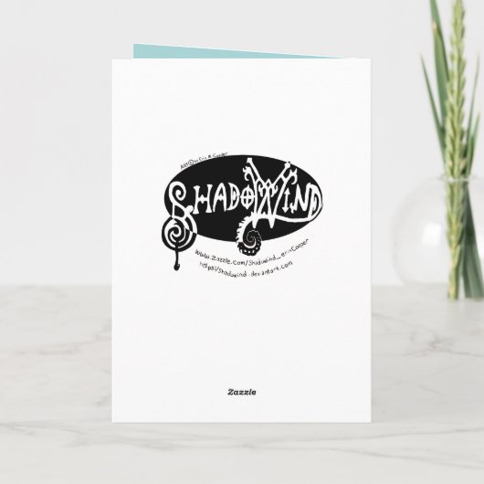 DreamCatcherのキツネ カード (裏面)