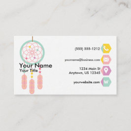 Dreamcatcherのパステル 名刺