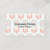 Dreamcatcherのパステル 名刺 (裏面)