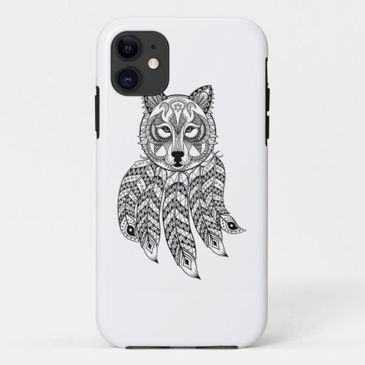 Dreamcatcherの刺激を受けたなオオカミ Case-Mate iPhoneケース (裏面)