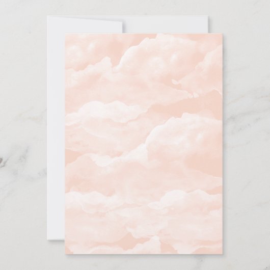 Dreamcatcherのbohoのピンクのパステル調の誕生日の招待 招待状 (裏面)