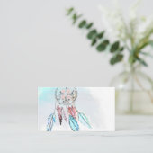 DreamCatcherドリームキャッチャー抽象芸術名刺 名刺 (スタンド正面)