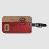 Dreamcatcherモノグラムのラゲージタグ ラゲッジタグ (正面横)