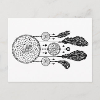 Dreamcatcher – はがき（白） ポストカード