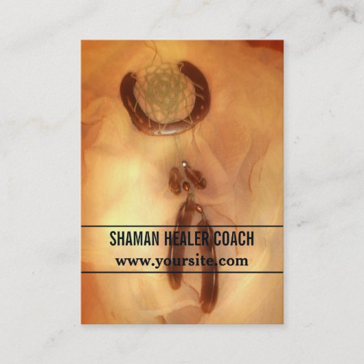 Dreamcatcher – ビジネス/スケジュールカード 名刺 (正面)
