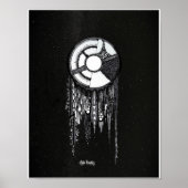 Dreamcatcher – 星空の背景 ポスター (正面)