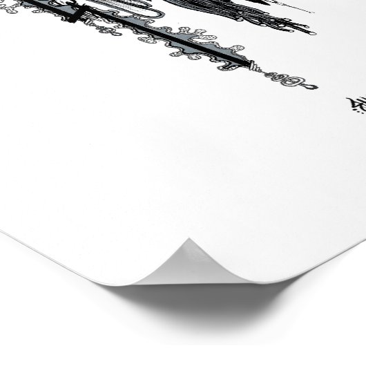 Dreamcatcher – 白い背景 ポスター (角)