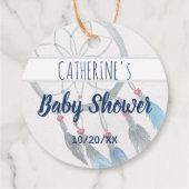 Dreamcatcher Boho Baby Showerありがとう フェイバータグ (裏面)