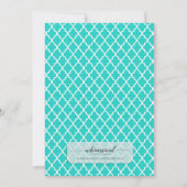 Dreamcatcher Bridal Shawer Invitation 5x7 Boho 招待状 (裏面)