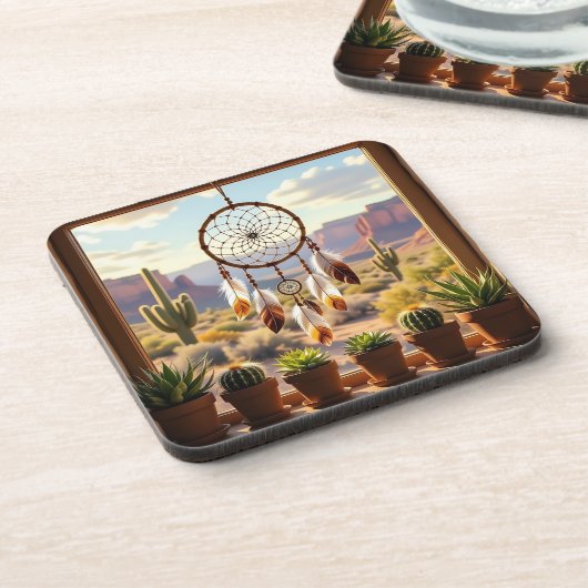 Dreamcatcher, Desert Canyons, Cacti   コースター (左側)