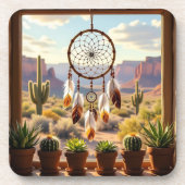 Dreamcatcher, Desert Canyons, Cacti   コースター (正面)