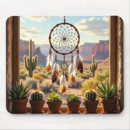 Dreamcatcher, Desert Canyons, Cacti   マウスパッド