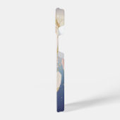 Dreamcatcher Goddess - Ethereal Moon & Stars iPhoneケース (左側面)