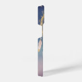 Dreamcatcher Goddess - Ethereal Moon & Stars iPhoneケース (右側面)