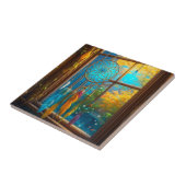 Dreamcatcher in Window Boho タイル (側面)