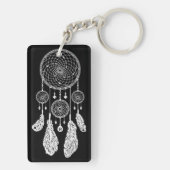 Dreamcatcher - Keychain (黒) キーホルダー (裏面)