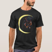 Dreamcatcher Native American Hoop Design Tシャツ (正面)