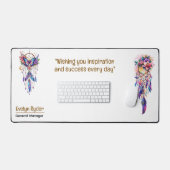 Dreamcatcher of Inspiration - Personalized デスクマット (キーボード&マウス)