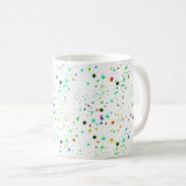 Dreamcatcher splatter personalized coffee mug コーヒーマグカップ (正面右)