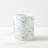 Dreamcatcher splatter personalized coffee mug コーヒーマグカップ (中央)