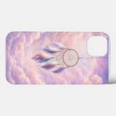 Dreamcatcher with Feathers and Clouds Case-Mate iPhoneケース (裏面 (横))