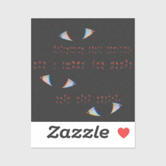 Dreamcoreビニールステッカー – Eyes シール