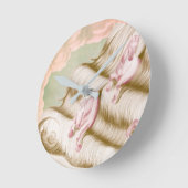 Dreamcore Pastel Clock – Celestial sagitarius ラウンド壁時計 (傾斜)