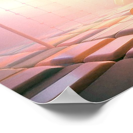 Dreamcore Playground Poster - Surreal Dreamy Art ポスター (角)