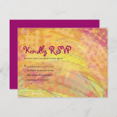 DREAMERバルミツワー返信カード 出欠カード (正面/裏面)