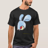 Dreamer Bunny on a Black Tシャツ (正面)