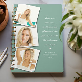 Dreamersの引用文写真コラージュ プランナー手帳