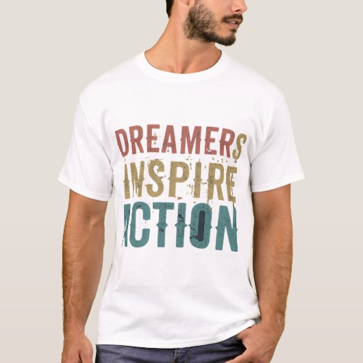 Dreamersアクショインスパイアン Tシャツ (正面)