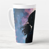 Dreamersデザイナーマユニークグ用 カフェラテマグ (左アングル)