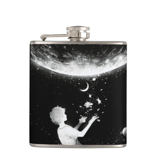 DREAMER'S JOURNEY FLASK | 夢の夜空 フラスク (正面)