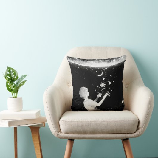 DREAMER'S JOURNEY THROW PILLOW | CELESTIAL ACCENT クッション (椅子)