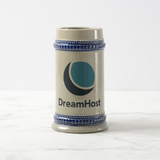 DreamHostのロゴステイン ビールジョッキ