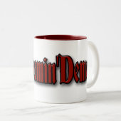 Dreaminの鬼のコップのoの地獄 ツートーンマグカップ (正面右)