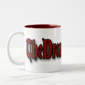 Dreaminの鬼のコップのoの地獄 ツートーンマグカップ (左)