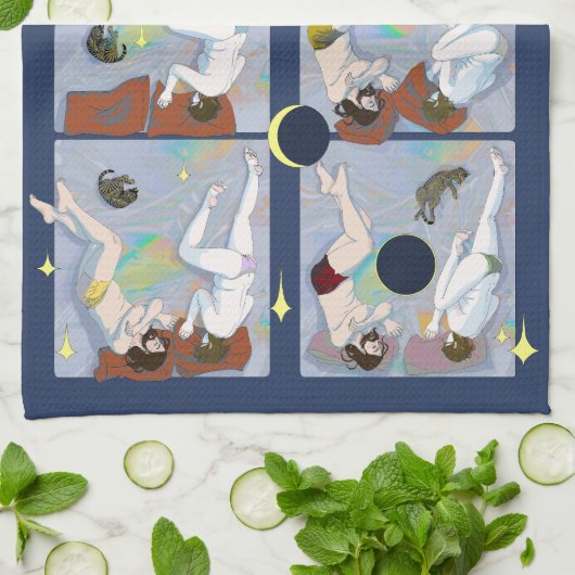 Dreaming キッチンタオル (折り畳み)