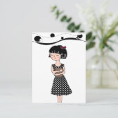 Dreaming About Books Post Card ポストカード (スタンド正面)