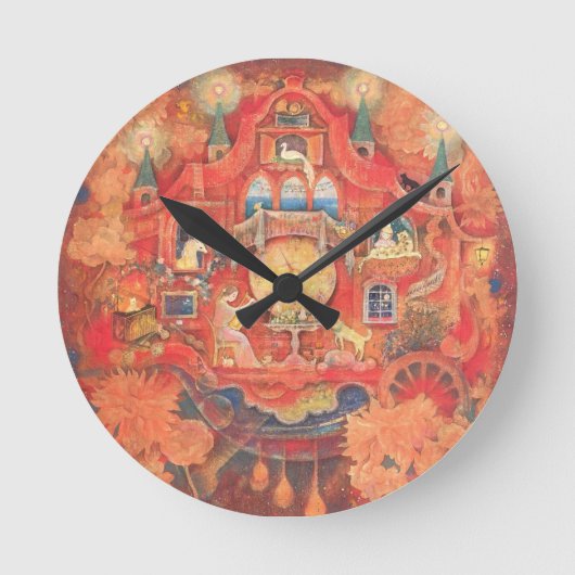 Dreaming Clock: The Automaton of Memories ラウンド壁時計 (正面)