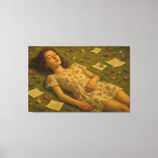 Dreaming, creating and believing キャンバスプリント