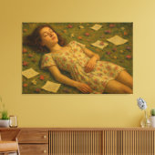 Dreaming, creating and believing キャンバスプリント (インサイチュ (リビング))